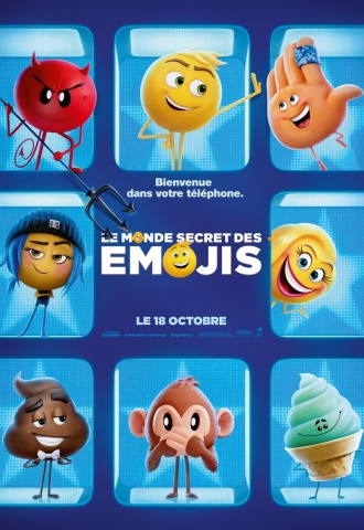 Le Monde secret des Emojis - Affiche