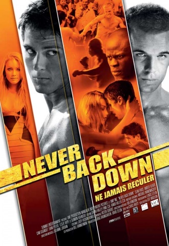 Never Back Down - Affiche