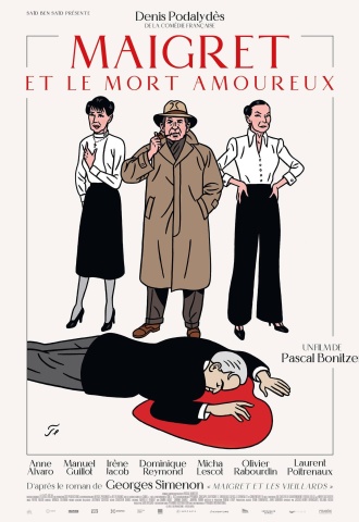 Maigret et le mort amoureux - Affiche