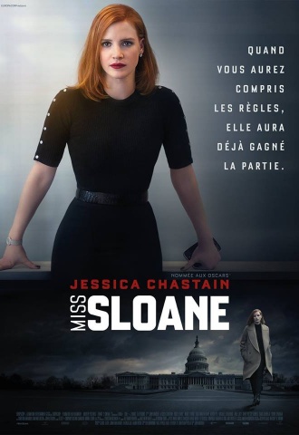 Miss Sloane - Affiche