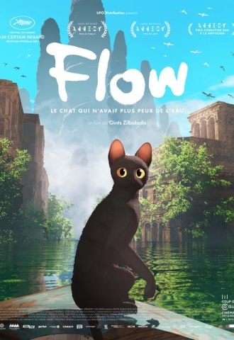 Flow, le chat qui n&#039;avait plus peur de l&#039;eau - Affiche