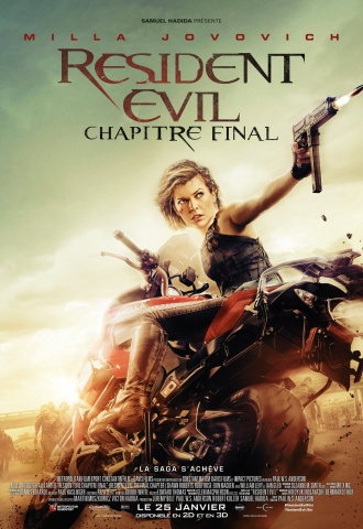 Resident Evil : Chapitre Final - Affiche