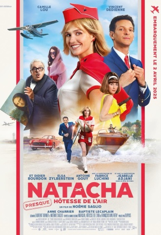 Natacha (presque) hôtesse de l&#039;air - Affiche