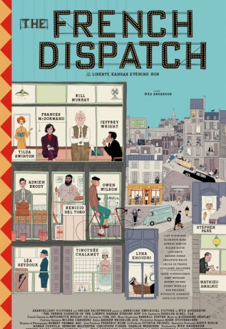 The French Dispatch - Affiche