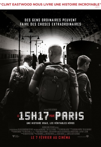 Le 15h17 pour Paris - Affiche