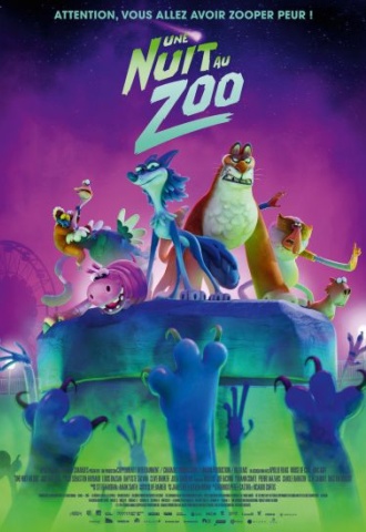 Une nuit au zoo - Affiche