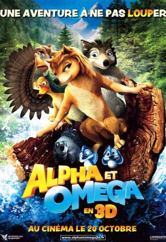 Alpha et Omega 3D - Affiche