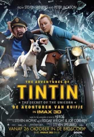 Les Aventures de Tintin : Le Secret de La Licorne - Affiche