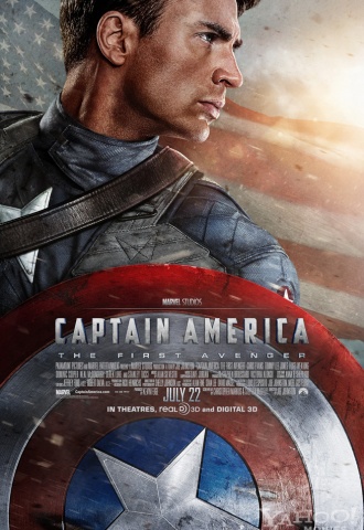 Captain America : The First Avenger - Affiche