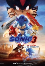 Sonic 3, le film - Affiche